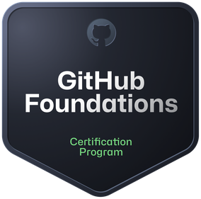 GitHub Foundations badge